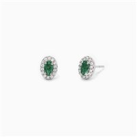 Orecchini Mabina Donna COOL OR Rétro? in Argento Smeraldo 563649 - 563649